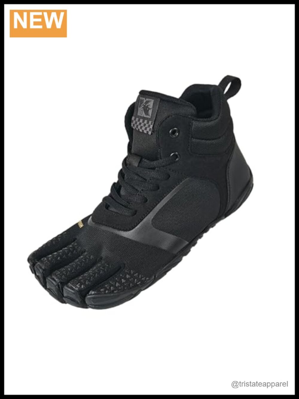 Barefoot Five-Toe Hiking Boots Mid-Top Trail Running Trekking